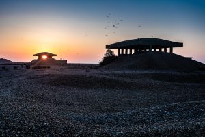 Orford Ness Pagodas by Martin