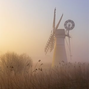 Thurne Mill, Norfolk by Jay