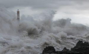 Porthcawl Lighthouse by Edyta Rice