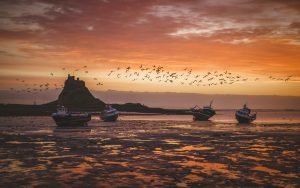 Lindisfarne castle by Jim Scott